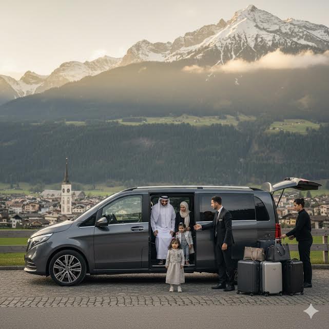 Luxuriöse Villen in den Alpen